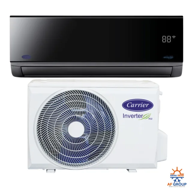 Carrier Miroir Inverter Noir R32