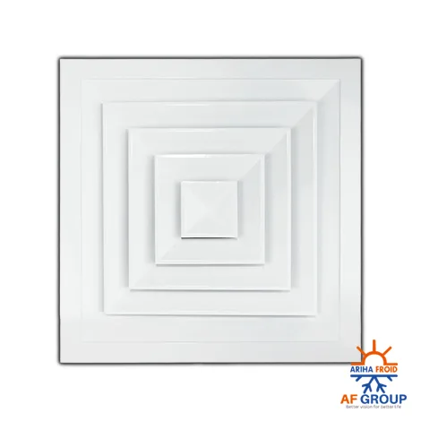 Diffuseur Carré 375/375 Blanc