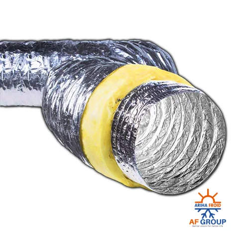 Flexible Isolé Thermique en Aluminium Q250 10 m